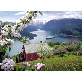 Puzzle peisaj montan 500 piese